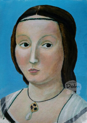 Portret in renaissance stijl