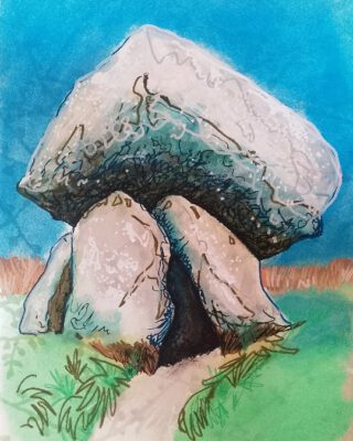 Galerie hunebed dolmen Chûn Quoit