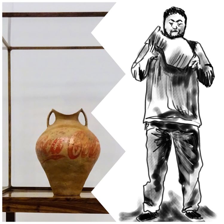 Ai Weiwei en neolithische vazen