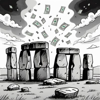 Een bezoek aan Stonehenge kost best veel geld