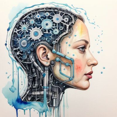 AI en kunst; zelfportret