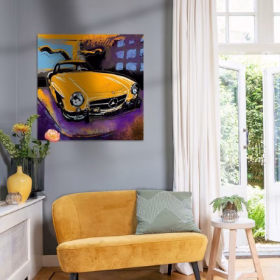 Mercedes-Benz 300 SL Art Kunstwerk